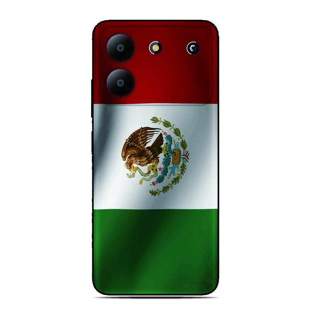 Mexico Flag Phone Case For Blackview Wave 9C 8C 6C Shark 9 Color 8 Oscal C80 C70 C60 C30 C20 Pro Flat 2 1C 2C Tiger 13 12 Cover