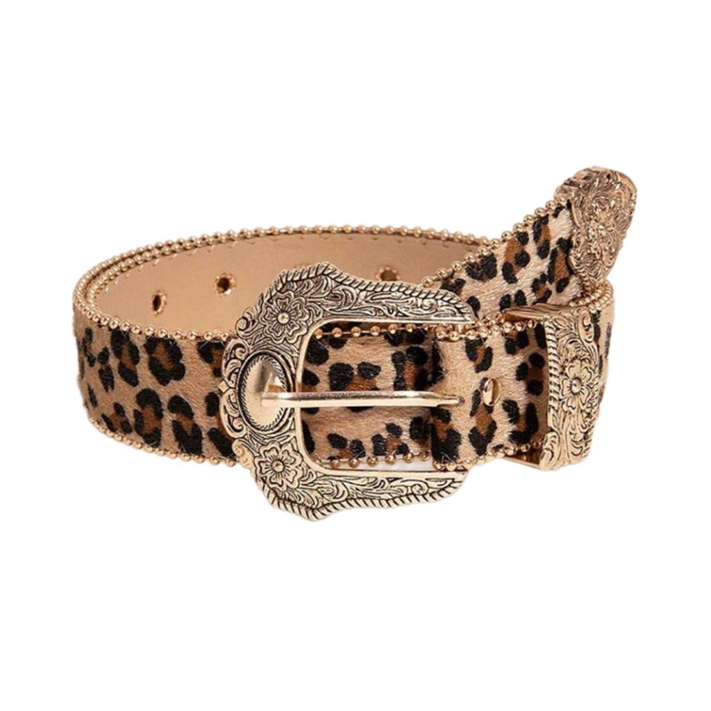 Субкультурный ремень для женщин, винтажная гравированная пряжка, джинсовый ремень, панк, леопардовый пояс, для брюк, платья, Y2K, украшения для талии