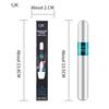 QIC Non Smudge 9g Двойная головка щетки Утолщающая подкручивающая тушь для ресниц Косметика для глаз