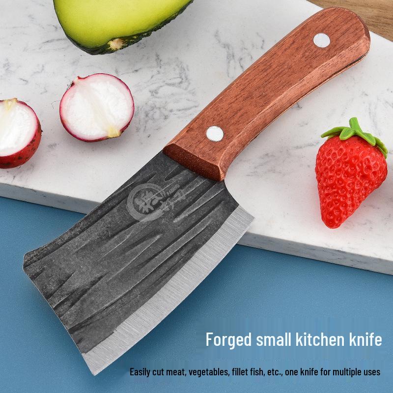 Мини-кухонный нож из нержавеющей стали - Портативный для общежитий и улицы, Идеально подходит для овощей и мяса.