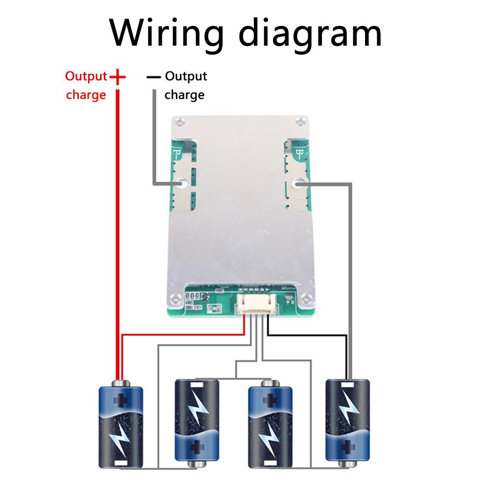 3S 60A High Current Lithium Battery Charging Protection Board Same Port/Split Port Battery Management System Active Equalization