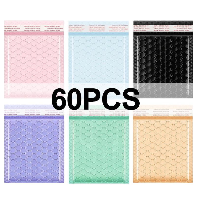 11x15cm Small Shipping Bubble Mailers 4x6 Inch Adhesive Colored Poly Bubble Mailer Padded Envelopes for Packaging DIY Gifts
