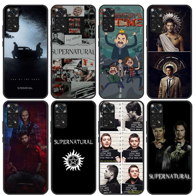 Supernatural SPN Dean Sam Case For Xiaomi Redmi Note 8 9 12 10 11 Pro 8T 9S 10S 11S Cover For Redmi 9 10 9A 9C 10C