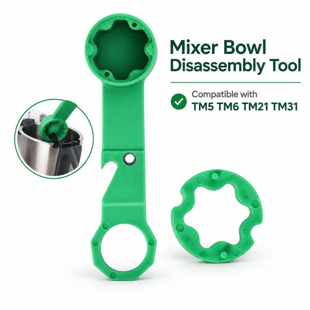 ABS Dough Remover Tool Dough Removal Tool for Vorwerk Thermomix TM5 TM6 TM21 TM31 Mixer Maintenance