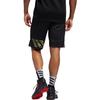 Adidas Мужские баскетбольные шорты с логотипом, черные FH7726