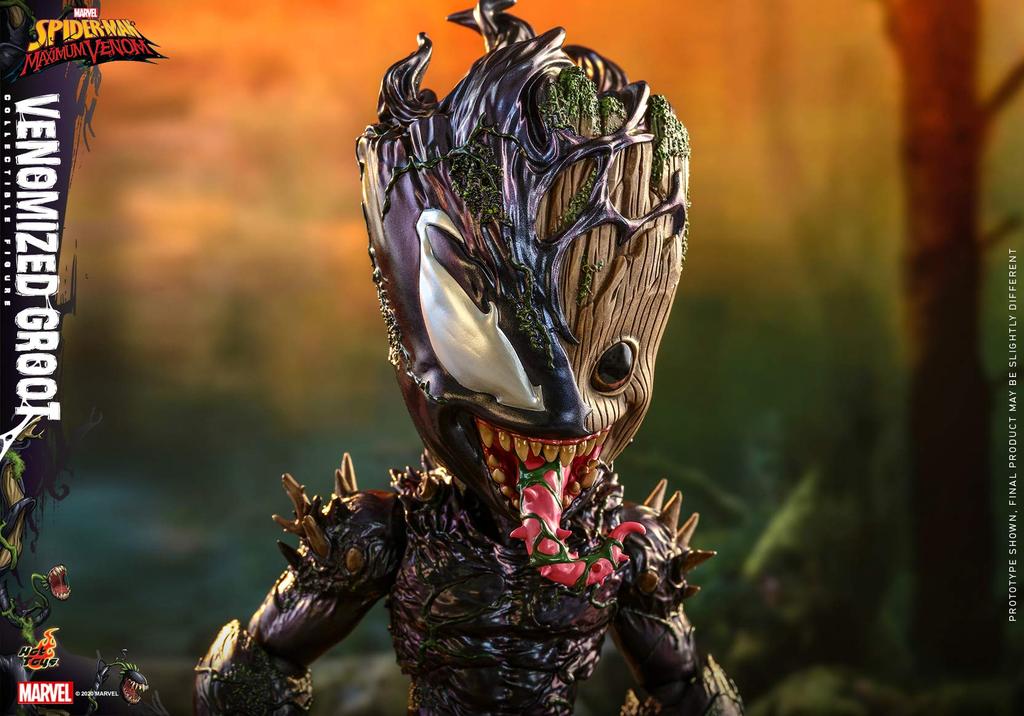 TV Masterpiece Maximum Venom Figure Groot Venom Version Figure Spider-Man Non-Scale
