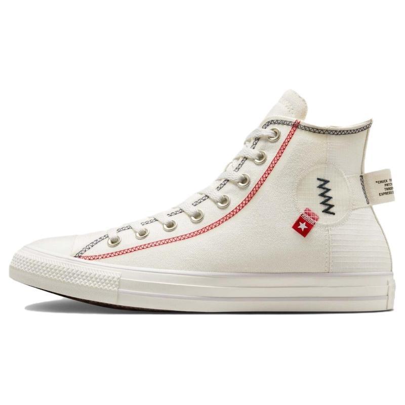 Converse Chuck Taylor All Star Дышащие и Износостойкие Эспадрильи с Высоким Верхом Унисекс Белые