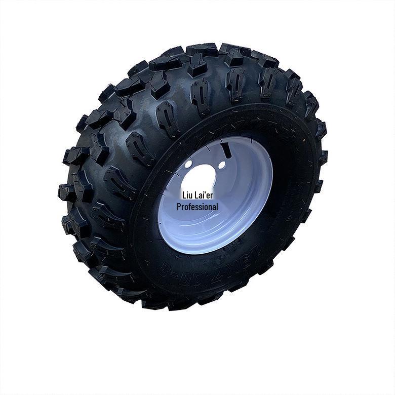 Комплект задней оси для трехколесного картинга: Шины 19X7-8 и 18X9.50-8 на гольф-дисках