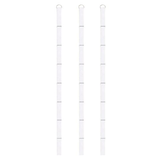 Girl Headband Holder Organizer 24-Slot Hanging Hairband Storage Rack High-Density Elastic Hair Hoop Display Stand