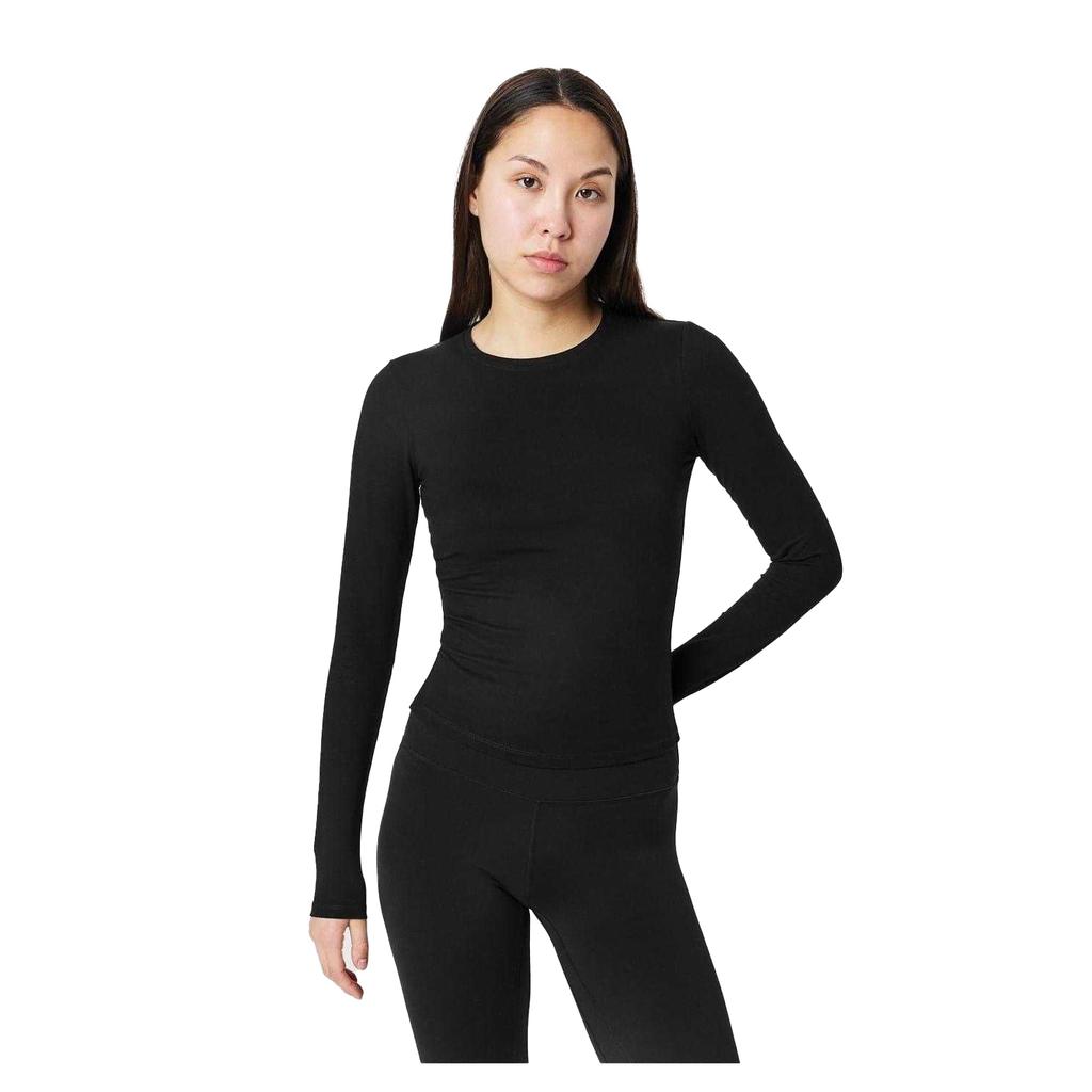 Женская облегающая футболка с длинным рукавом и круглым вырезом Sweaty Betty