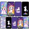 Для Samsung Galaxy S25 S24 S23 S22 Ultra FE Plus A17 A37 A57 A56 A55 A06 A16 A15 A36 A26 A35 A05 A25 A54 A34 Чехол для телефона Обои Единорог Лошадь Обложка