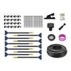 Automatic Irrigation System Garden Irrigation Hose with 360-Degree Bendable Adjustable Nozzles Watering System Kit for Lawn Greenhouse Farm Courtyard