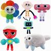 Dandy's World Plush Horror Game Dandy World Scrap Soft Stuffed Plush Toy Cute Boxten Poppys Plushie Pillow Dolls For Kids Gifts