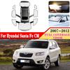 Автомобильный солнцезащитный козырек от УФ-лучей для Hyundai Santa Fe CM 2007~2012 2010 2011 Автомобильные солнцезащитные шторки на лобовое стекло Боковые оконные дефлекторы Чехол Аксессуары