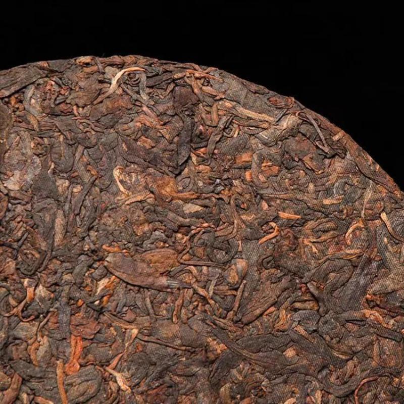 357г Юньнаньский спелый чай пуэр 2008 года. Пуэр приготовленный чайный торт Старый пуэр черный чай