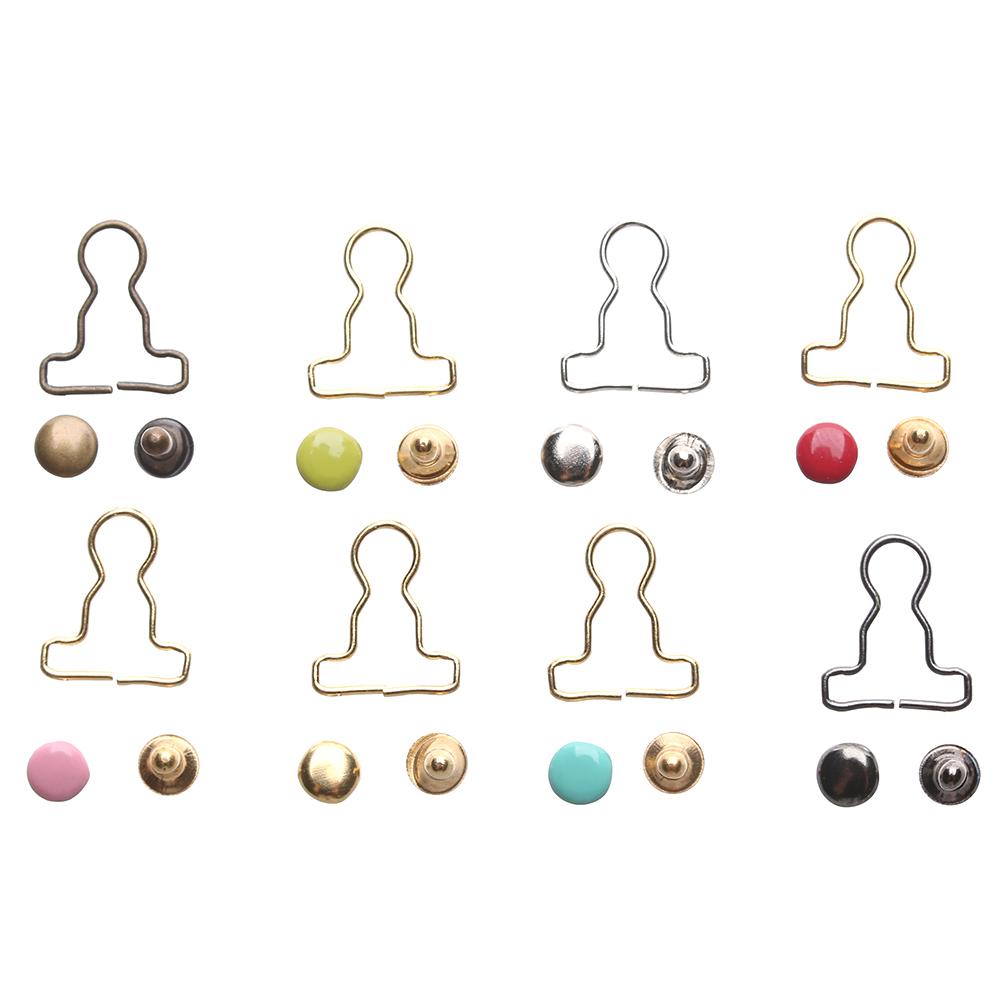 Toys Sewing Accessory DIY Dolls Buckles Trousers Bags Accessories Metal Buckle Doll Belt Buttons