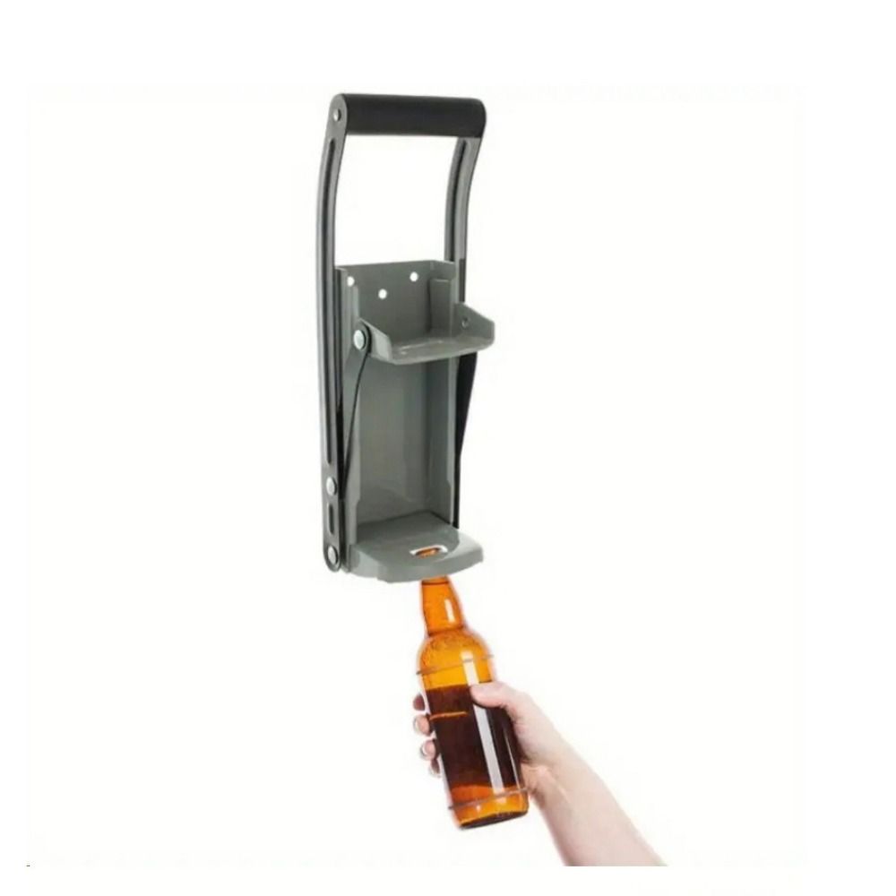 Heavy-Duty Steel Can Crusher Wall Mounted Can Pressing Machine  Kitchen Accessories