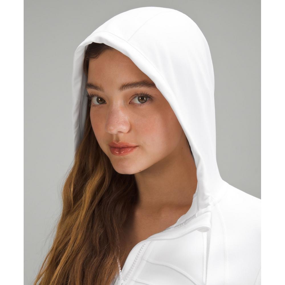 Lululemon Куртка с капюшоном Define Nulu White