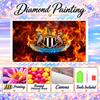 Newcastle United Football Diamond Painting Kit 5D Full Drill DIY Diamond Mosaic Wall Art Home Decor
