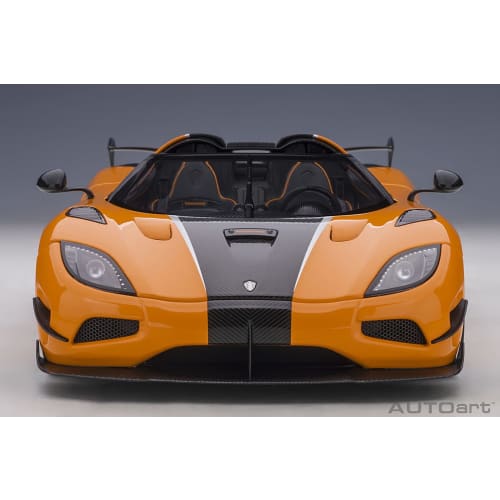 AUTOart 1/18 Scale Koenigsegg Agera RS Orange/Carbon Black Finished Product 79023