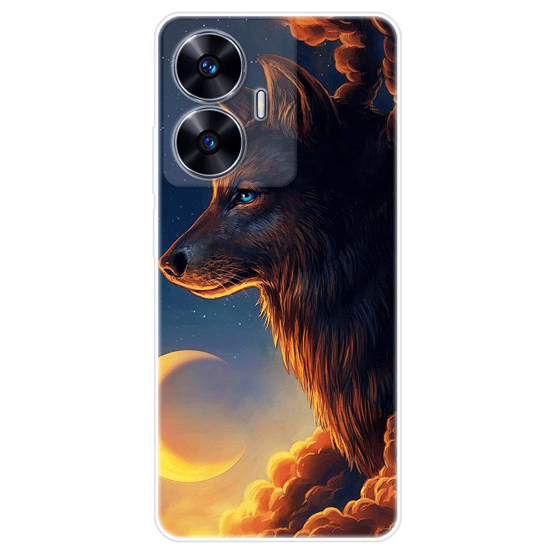 Для Realme C55 C55 RealmeC55 RMX3710 чехол Мягкая силиконовая задняя крышка модный чехол для телефона с героями мультфильмов
