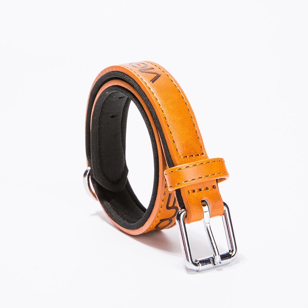 Кожаный ошейник для собак из искусственной кожи, водонепроницаемый ошейник для собак с защитой от длины, ошейник для домашних животных с напечатанными буквами