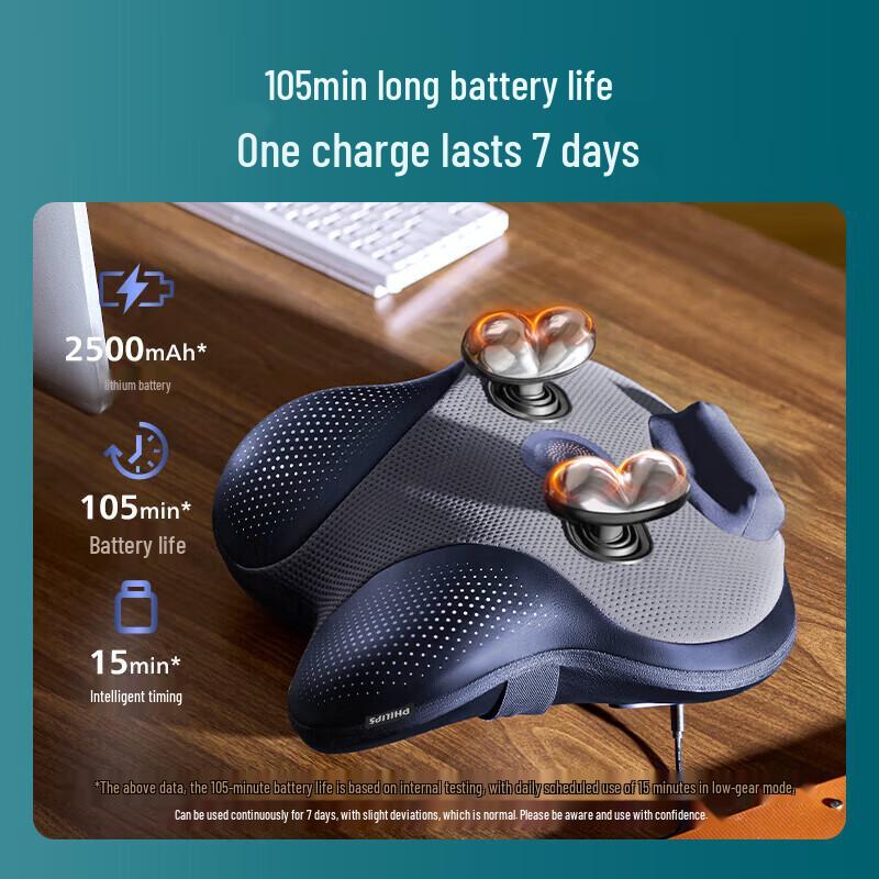 Philips PPM3503N Multifunction Neck Massage Pillow CN plug (adapter included)