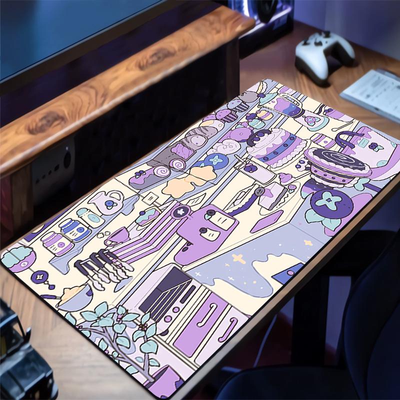 Mouse Pad Computer Anime Semyon Room Gaming Mousepad Rubber Desk Mat Non-slip PC Laptop Gamer Accessories Keyboard Pad Carpet