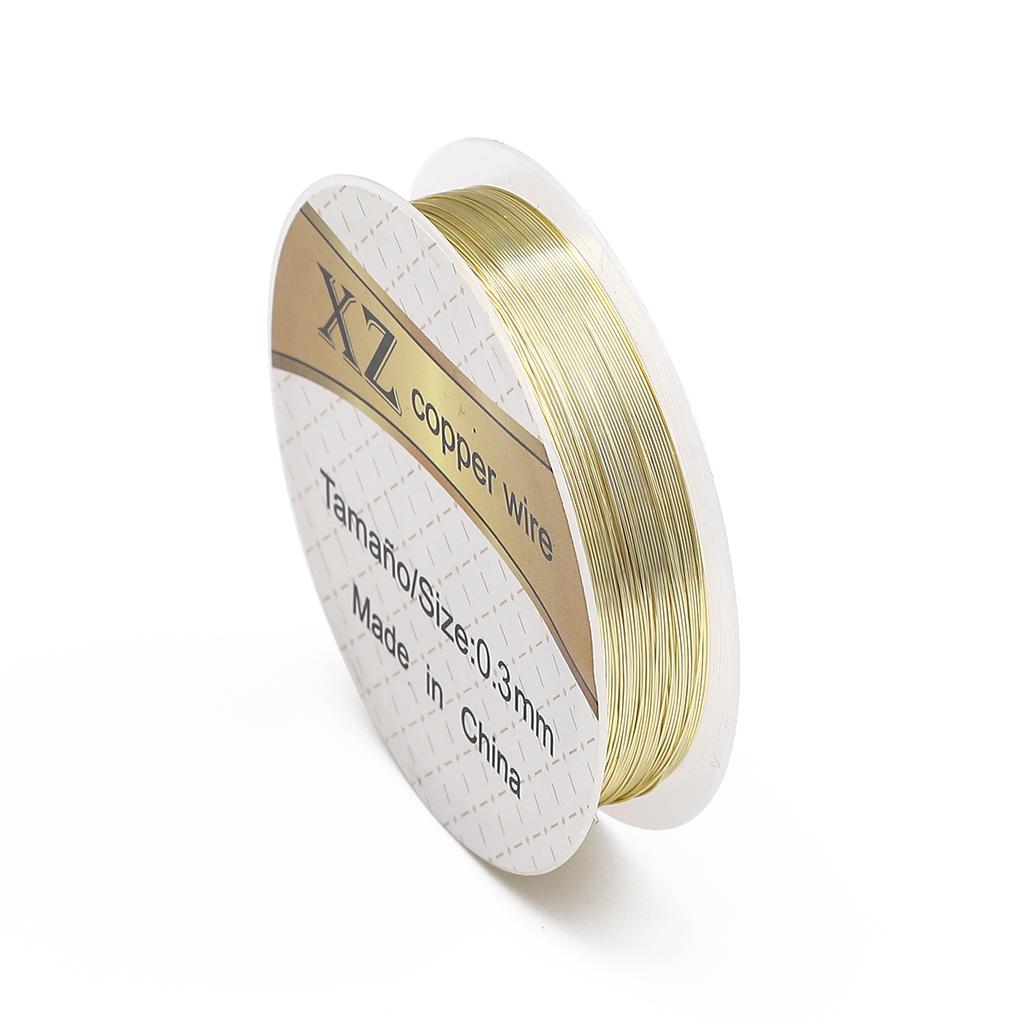 Медная проволока мульти размера 0,2-0,8 мм, бисерная проволока для изготовления ювелирных изделий своими руками, нить