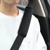 2/4 шт. Мягкие плюшевые наплечники для салона автомобиля, бамперный ремень против удушения, удобная накладка на ремень безопасности, автомобильные аксессуары