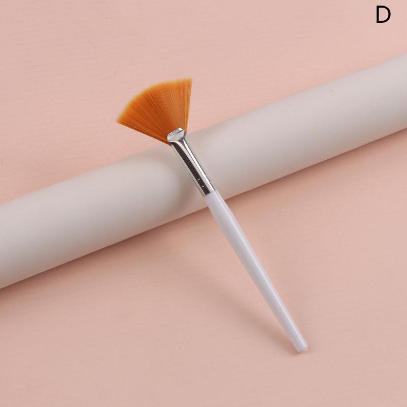 Практичные кисти для лица Веерные кисти для макияжа Мягкие портативные кисти для масок Косметические инструменты