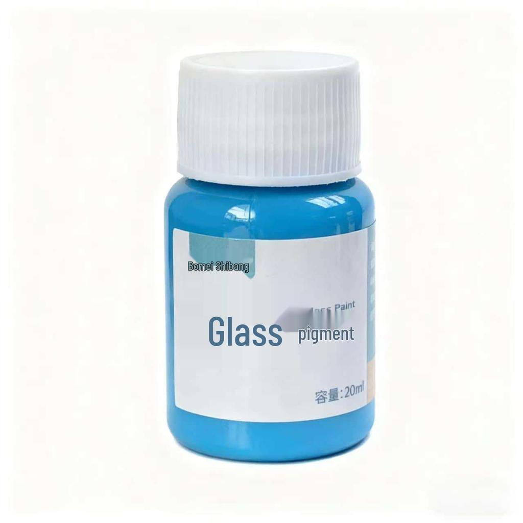 20ml Children's Non-Bake Glass Paint for DIY & Creative Glass Decoration - Waterproof & Handmade