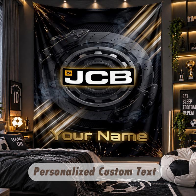 TapestryJCB Custom Name Text Personalized Wall Hanging Tapestry Home Wall Decor