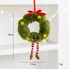 Wreath Elf Christmas Tree Decoration Cute Xmas Tree Hanging Ornament  Xmas Hanging  Accessories