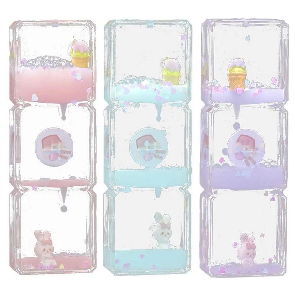 Креативные Жидкие Песочные Часы Акриловые Песочные Часы Таймер Игрушки Подарки Настольные Украшения Украшение для Офиса