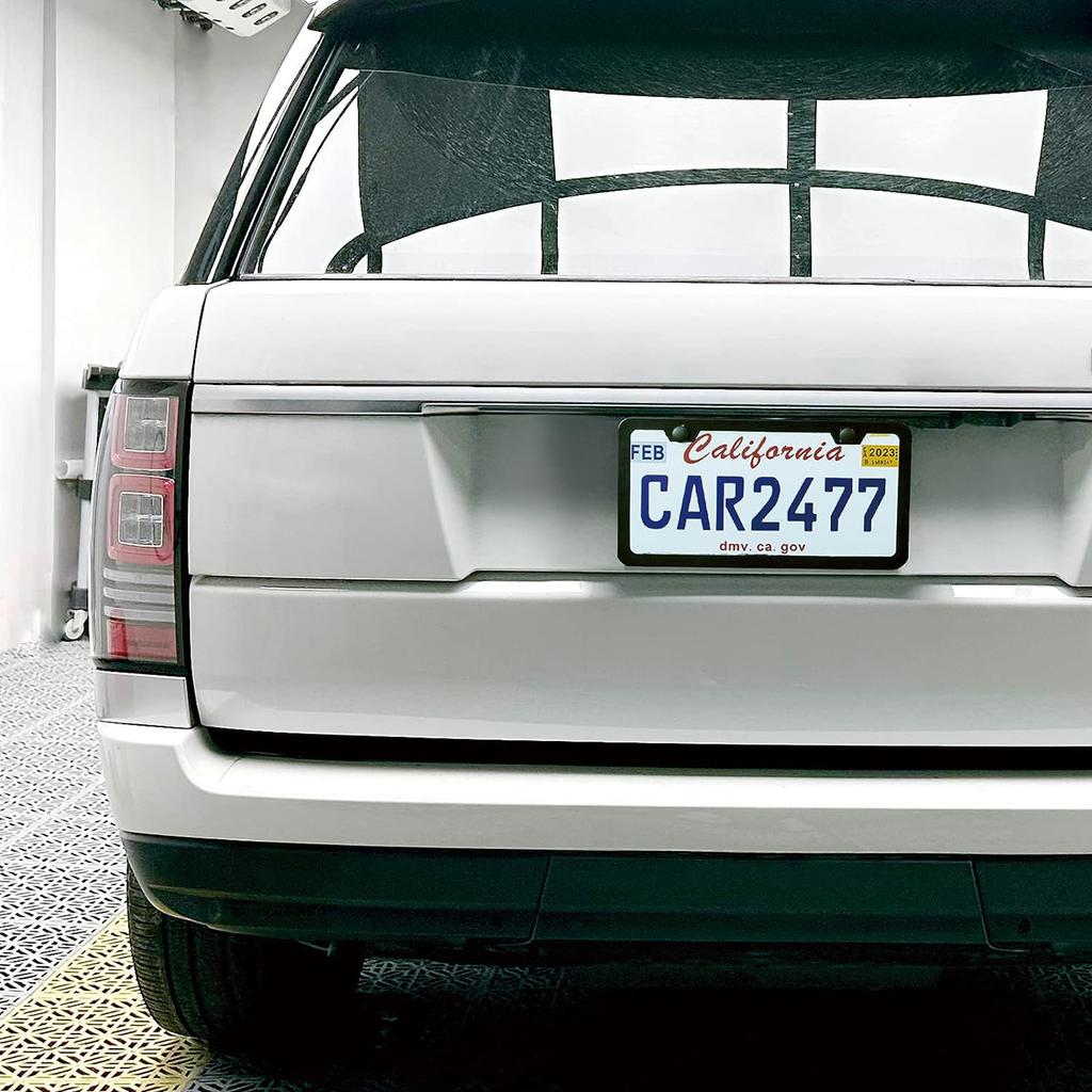 Рамки для номерных знаков, 2 шт., держатель без препятствий, нержавеющая сталь, передний монтажный комплект, автомобильный аксессуар