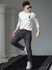European Style Round Neck Long Sleeve T-Shirt for Men, Spring 2026 New Pullover Base Shirt, Trendy Bear Print Tee