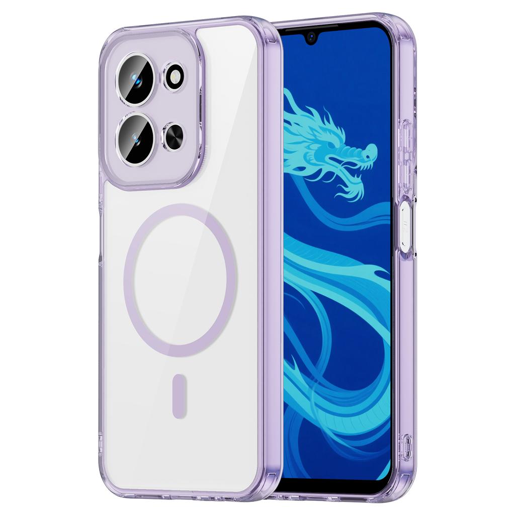Xiaomi Redmi 15C 4G/15C 5G/Poco C85 Clear Phone Case,Non-Yellowing Magnetic Phone Case for Xiaomi Redmi 15C 4G/15C 5G/Poco C85