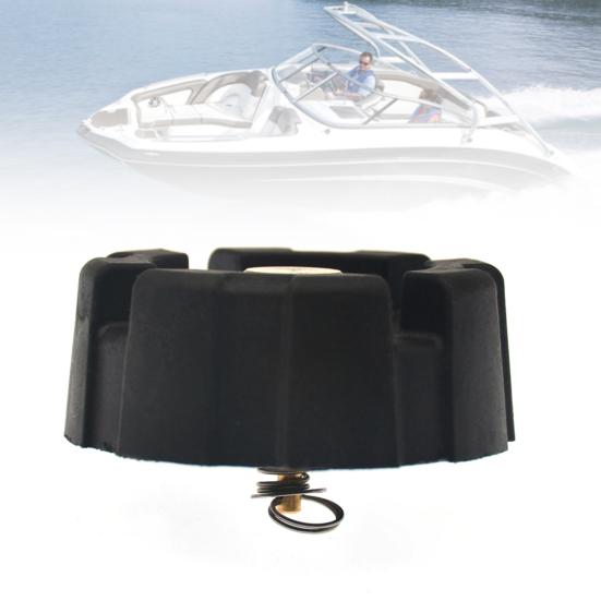 Fuel Tank Cap Replacement Anti-static Black Boat External Gas Tank Cover for Yamaha 12L 24L Outboard Engine