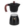 150ml/300ml Coffee Maker Aluminum Mocha Espresso Percolator Pot Coffee Maker Black/Blue Moka Pot Stovetop Coffee Maker 3 Cups/6 Cups