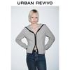 UR Women's Trendy Color-Block Hooded Zipper Knit Cardigan