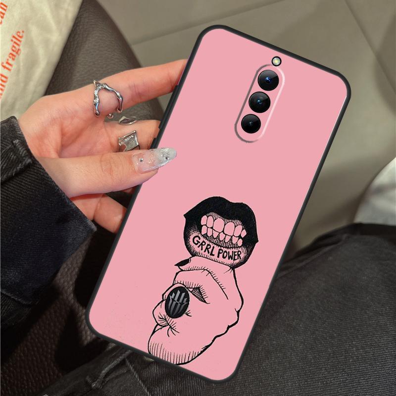 Feminist Girl Power Women Case For ZTE Nubia RedMagic 10 Pro Plus 11 9 8 8S 9S 10S Pro 5G 5S 6 7 6S 7S Pro 11 Air Cover
