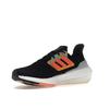 Adidas Кроссовки унисекс UltraBoost 22 Black Flash Orange Turbo GX5464