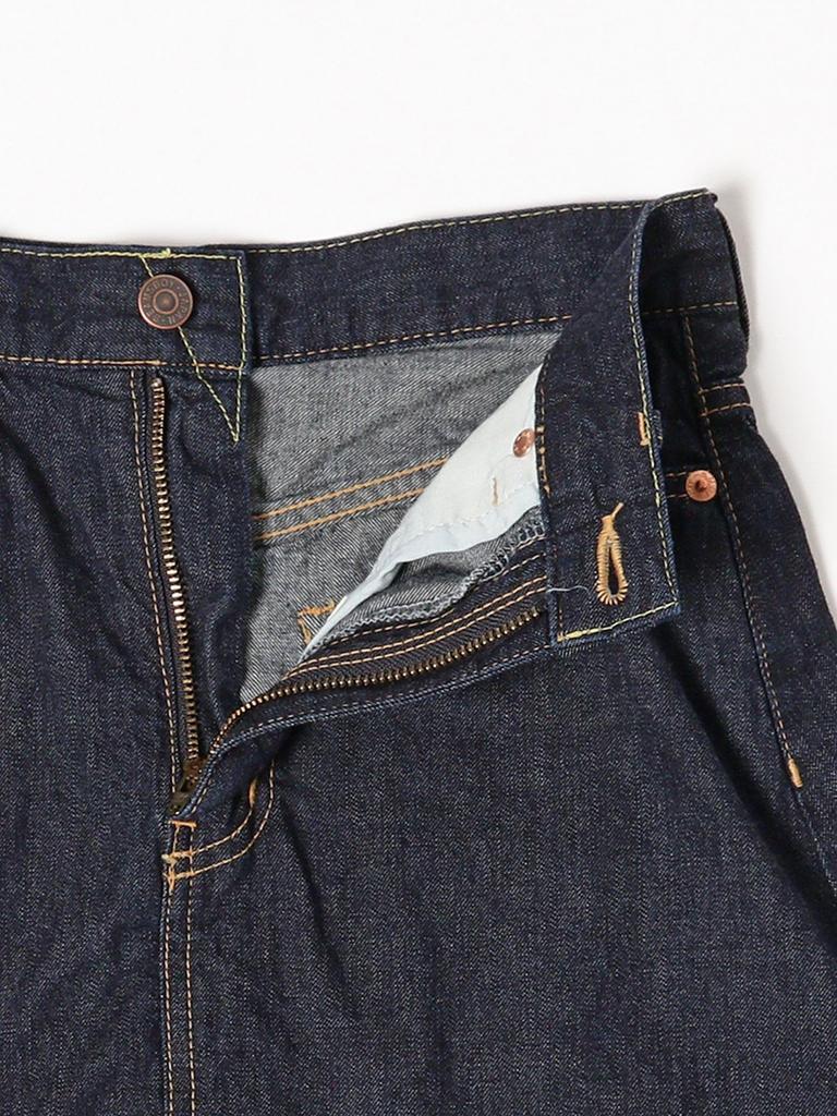 Женская джинсовая юбка макси с пятью карманами Beams Boy, синий индиго, 13270558578