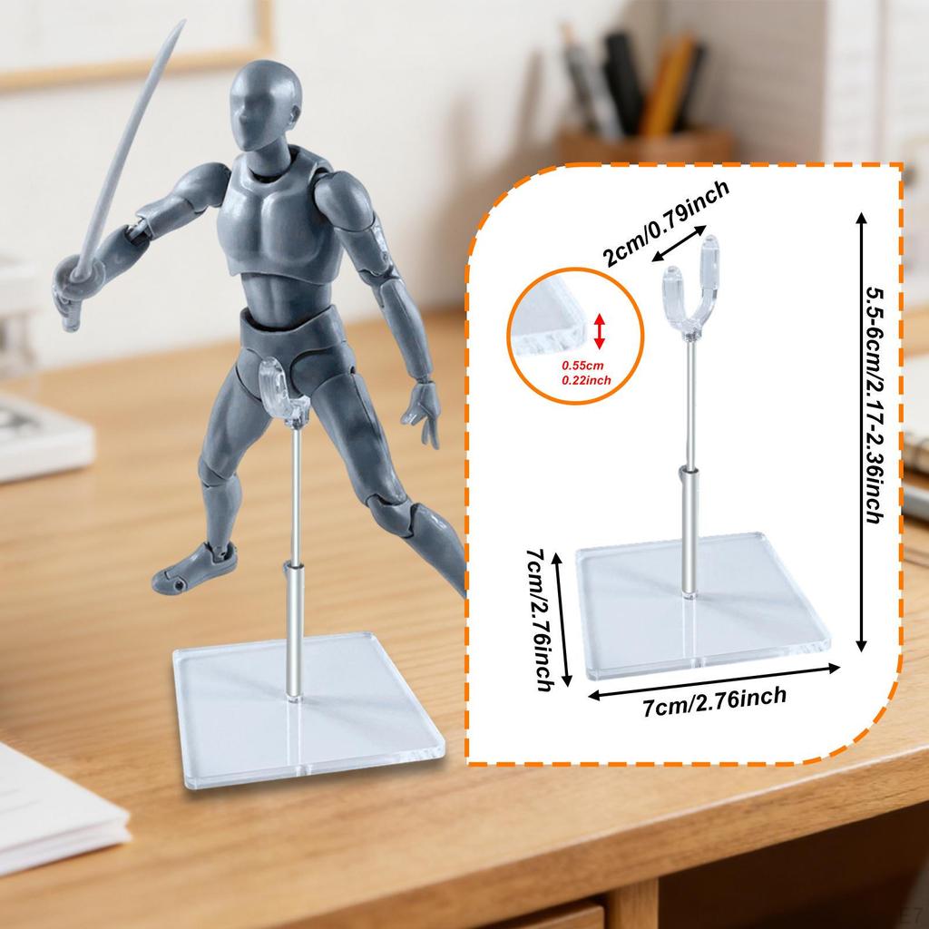 Подставка-держатель для кук BJD 1/4, прочные аксессуары-поддержка для фигурок