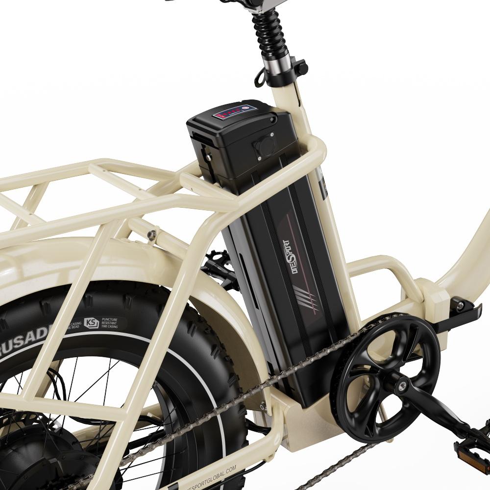Электровелосипед Onesport OT16 Max 500 Вт Мотор 20" Широкие Шины Складной Электровелосипед 48 В 18 Ач С Bluetooth-Приложением Макс. Нагрузка 120 кг
