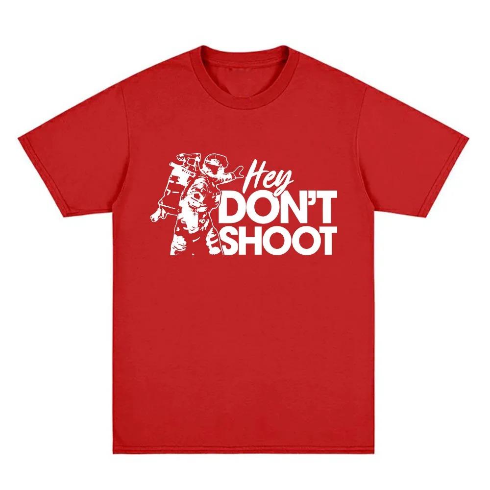Fashion Casual Loose T Shirts Don Shoot Game Arc Raiders T Shirt Streetwear Hip Hop Print Cotton Oneck Short Sleeve Unisex