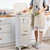 Двухслойное кухонное мусорное ведро YuZhuXun с разделением на сухое и влажное