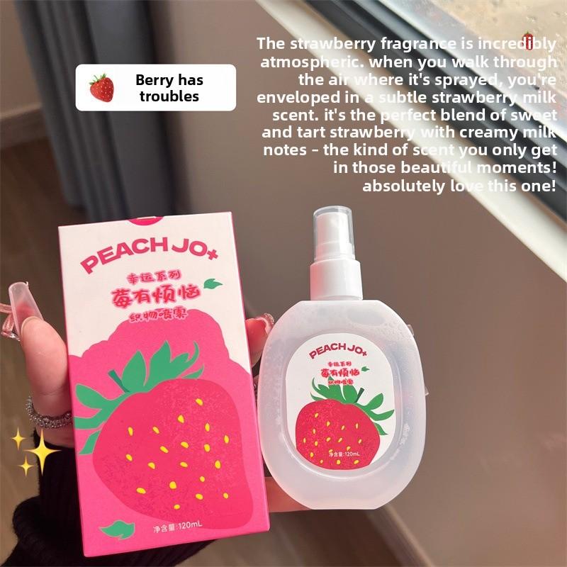 Дезодорирующий спрей для одежды с ароматом груши, персика и винограда, стойкий и легкий аромат для мужчин и женщин