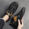 Non-slip Breathable Lightweight Vulcanize Shoes For Men Korean Style And Cheap Autumn Walking On Sale Trendy Brand Sneakers Man